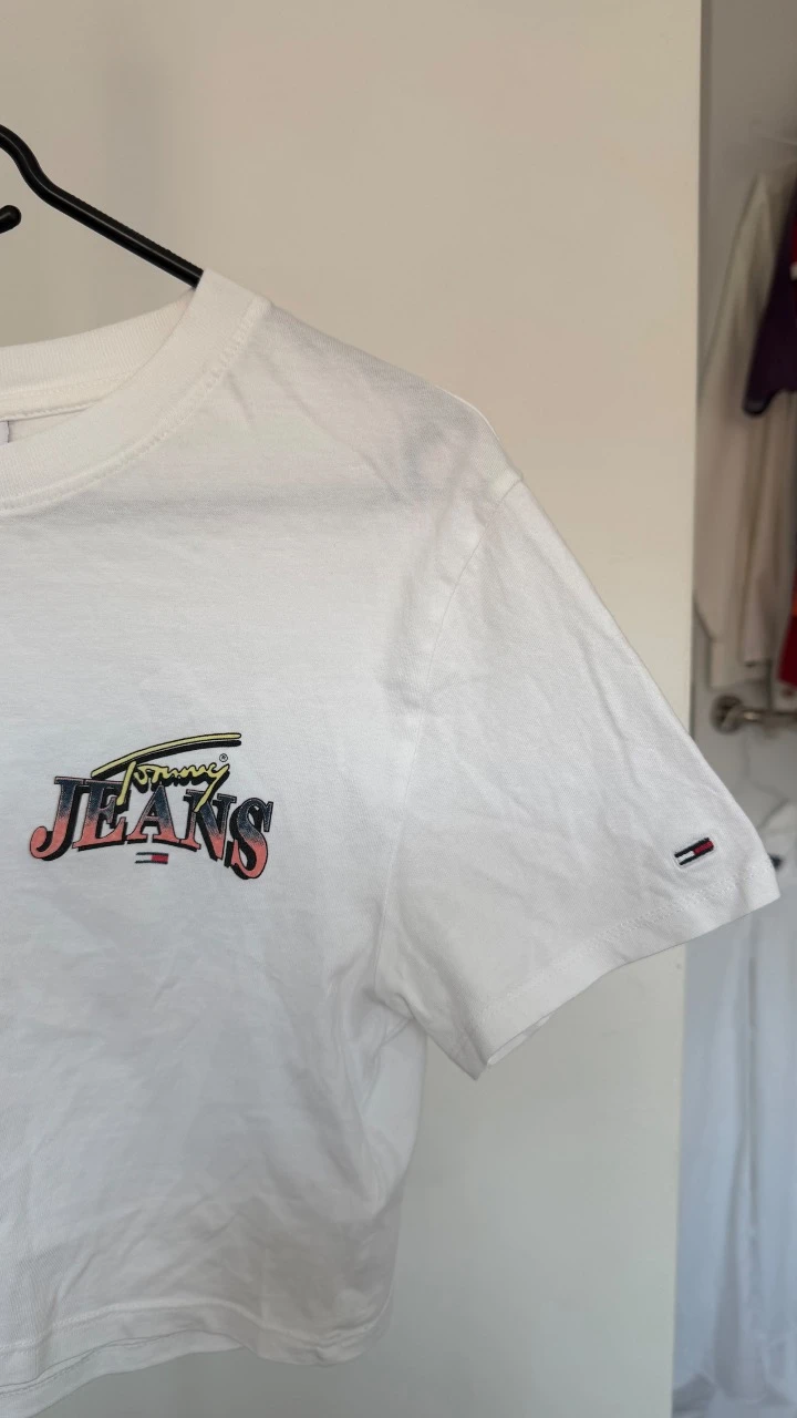 Vintage Tommy Jeans crop T-shirt XS – photo 3